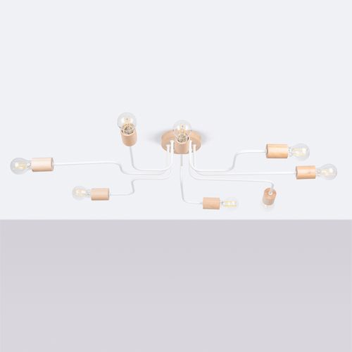 Żyrandol TIMBO 8 biały na Arena.pl