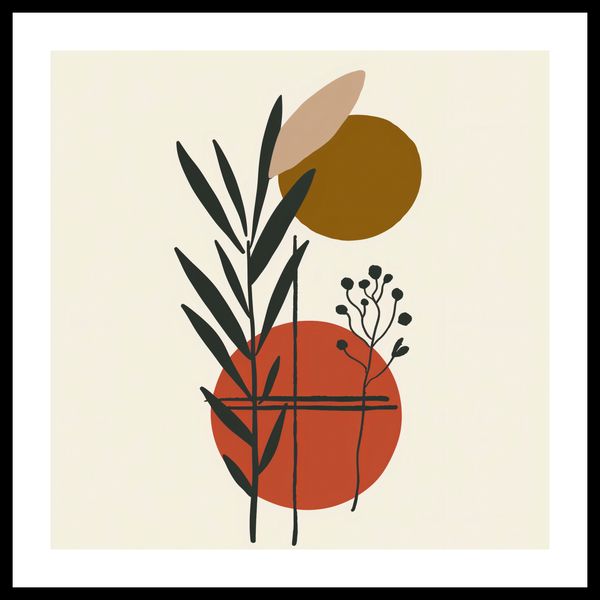 Plakat 40x40cm Kontrast w Botanice zdjęcie 3