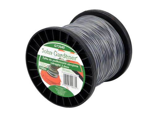 ŻYŁKA TNĄCA DO KOS I PODKASZAREK 2.4 MM 100 MB G73940 OKRĄGŁA + RDZEŃ na Arena.pl