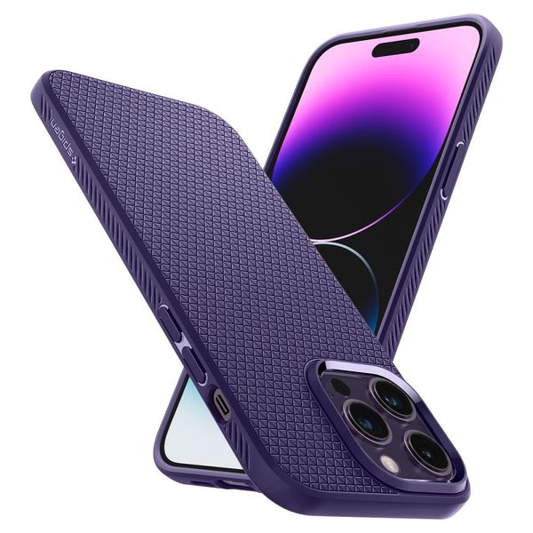 SPIGEN LIQUID AIR IPHONE 14 PRO DEEP PURPLE zdjęcie 8