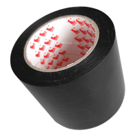 TAŚMA SAMOPRZYLEPNA ZNAKUJĄCA (DO PODŁÓG) PVC 2721 100mm/33m CZARNA, SCAPA