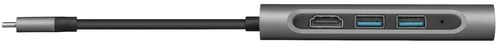 Hub Adapter 7w1 USB-C HDMI Ethernet USB-A Czytnik na Arena.pl