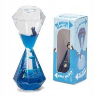 WODNA KLEPSYDRA z Pingwinami pingwinkami 13cm Timer Minutnik PINGWINY