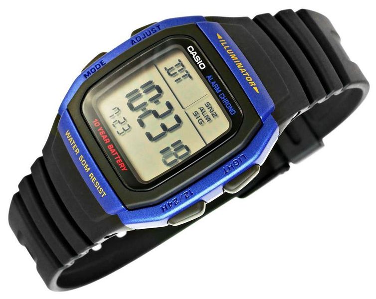 Zegarek Męski CASIO W-96H-2AVDF Unisex zdjęcie 4