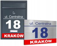 Skrzynka na listy + Tablica Adresowa Numer domu