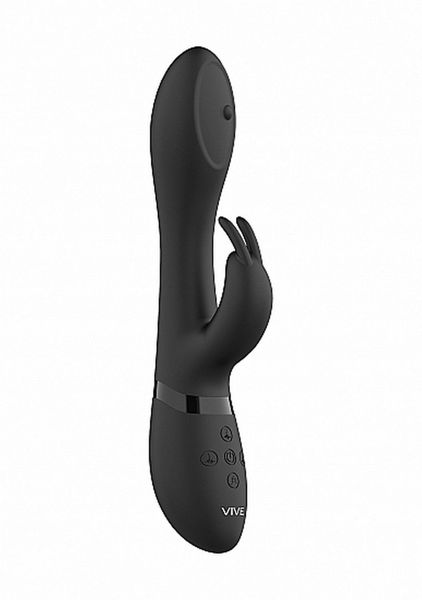 Wibrator Mira - Spinning G-spot Rabbit - Black zdjęcie 1