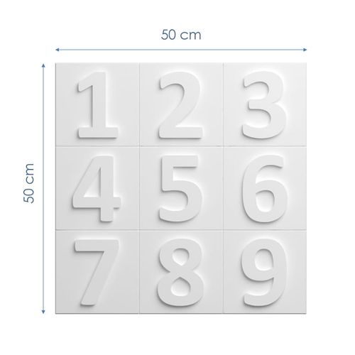 Panel ścienny 3D CYFRY na Arena.pl