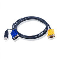 ATEN 2L-5202UP - kabel klawiatura/wideo/mysz (KVM) - 1,8 m