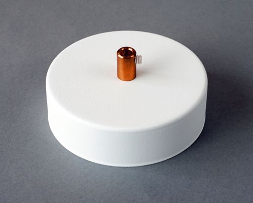 Podsufitka Biała 1 otwór 100mm + miedź na Arena.pl