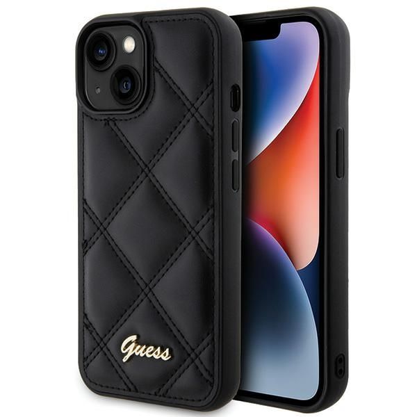 Etui Guess do iPhone 15, iPhone 14, iPhone 13, Czarny zdjęcie 1