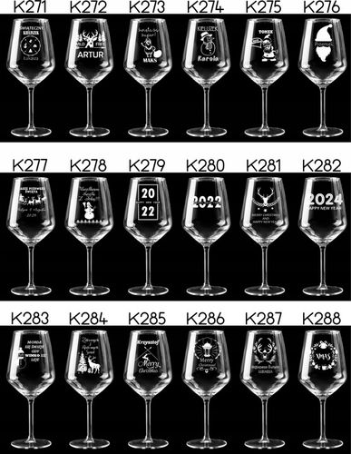 Kieliszek do wina XXL z grawerem prezent dla niej Dzień Kobiet WALENTYNKI na Arena.pl