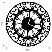 ZEGAR ŚCIENNY RETRO 58cm XXL 12.11