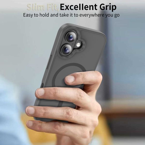 tech-protect magmat magsafe iphone 17 matte crayon grey zdjęcie 7