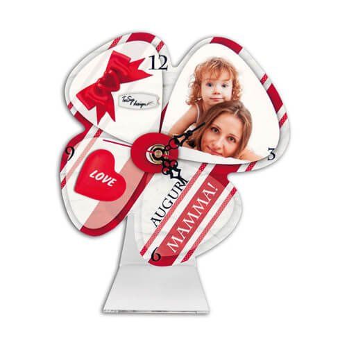 Zegar stojący z MDF - Kwiatek - Sublimacja Termotransfer na Arena.pl