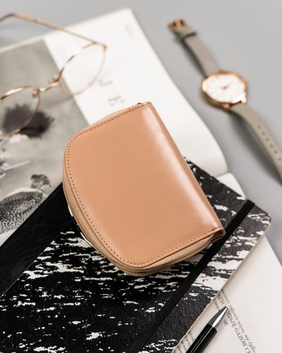 portfel damski skórzany 43972-cis-3320 beige na Arena.pl