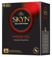 skyn intense feel prezerwatywy nielateksowe cienkie powłoka silikon 36 szt.