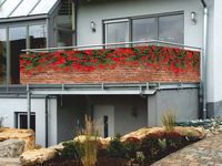 OSŁONA BALKONOWA na balkon siatkę kwiaty SURFINIE