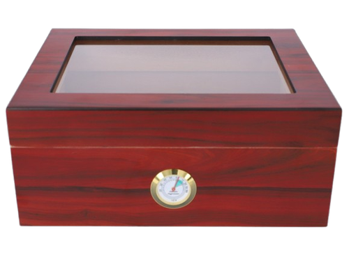 Humidor z Drewna Cedrowego Profesjonalny Pojemnik do Przechowywania Cygar na Arena.pl