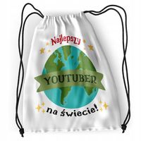 Plecak Sportowy Szkolny Youtubera Worek Torba Z Nadrukiem Ze Zdjęciem