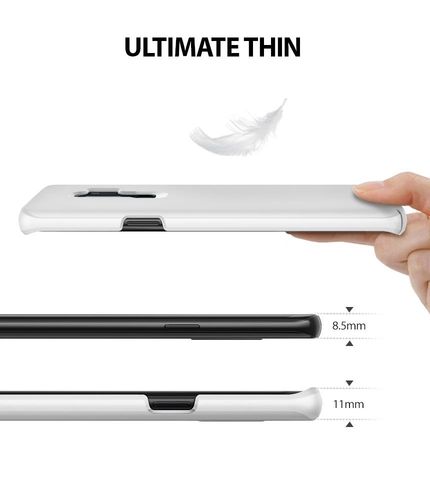 Etui Ringke Slim do Samsung Galaxy S9 Plus białe na Arena.pl