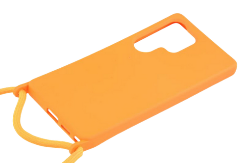 Etui ze sznurkiem RCK do Samsung Galaxy S25 Ultra pomarańczowy na Arena.pl