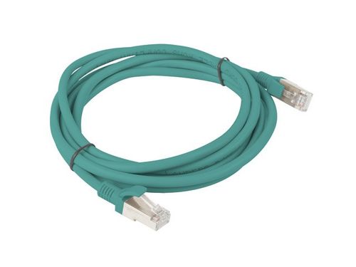 PATCHCORD KAT.5E FTP 2M ZIELONY FLUKE PASSED LANBERG na Arena.pl