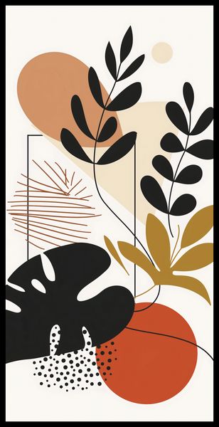 Plakat 50x100cm Zawisły Liść zdjęcie 2
