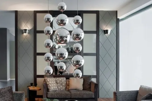 Kula stal nierdzewna GOLD 10 cm - Złota zdjęcie 3