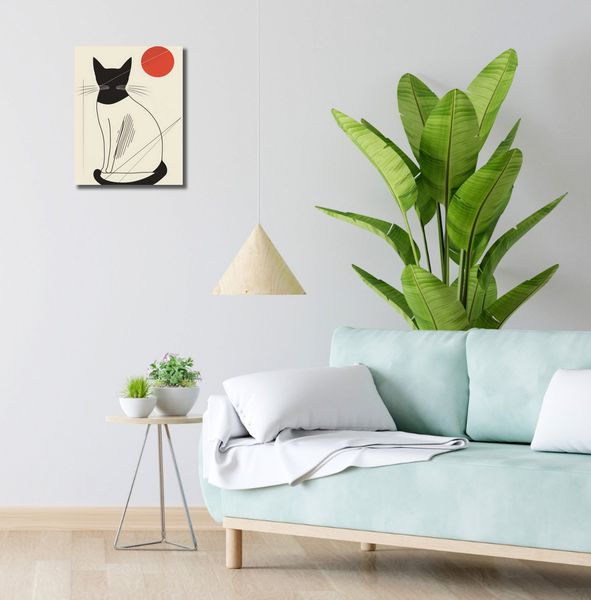 Obraz 30x40cm Czerwony Krąg zdjęcie 2