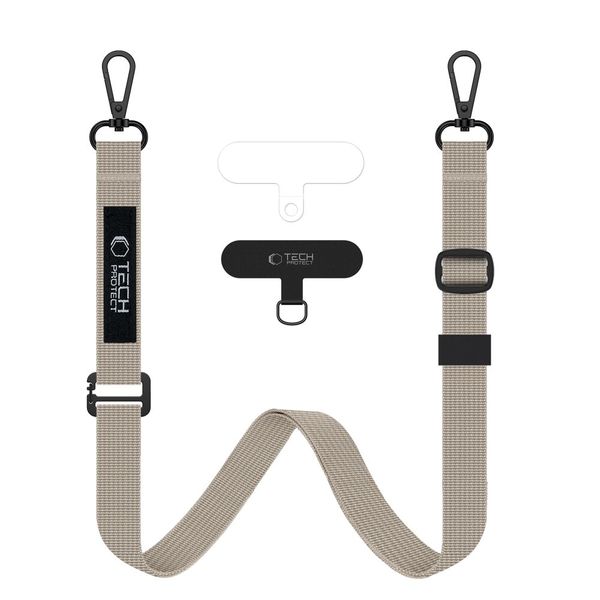 TECH-PROTECT C6S ROPE CROSSBODY COSMIC LATTE zdjęcie 1
