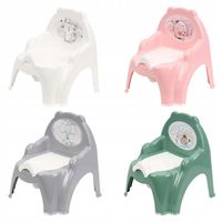 Nocnik W Kształcie Krzesełka Z Wyjmowaną Wkładką Urocza Naklejka Technok