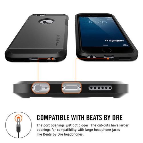 SPIGEN TOUGH ARMOR IPHONE 6/6S (4.7) BLACK na Arena.pl