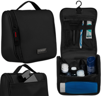kosmetyczka z haczykiem ptn kos-h-01-6813 black