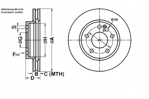 TARCZA HAM PRZOD 260X22 V POWER DISC ATE na Arena.pl