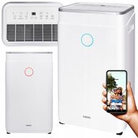 Osuszacz powietrza EBERG AZARI pochłaniacz 20l/24h +WiFi +TIMER +higrostat