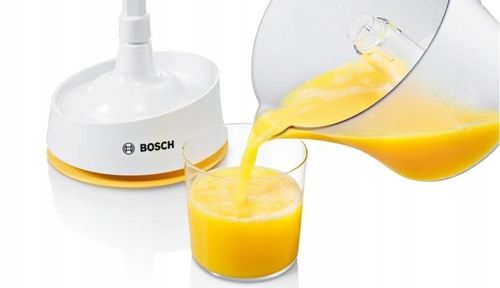 BOSCH WYCISKARKA DO CYTRUSÓW OWOCÓW MCP3500 25W Duży pojemnik na sok 800ml na Arena.pl