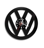 Zegar ścienny z płyty winylowej Volkswagen 58.4