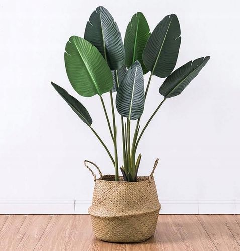 DUŻY KOSZ Z TRAWY MORSKIEJ PLECIONY WIKLINOWY OSŁONKA NA DONICĘ DO na Arena.pl