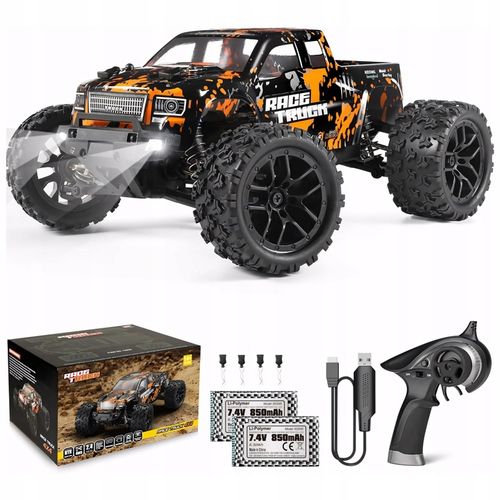 Samochód Zdalnie Sterowany 4x4 RC Terenowy Auto 1:18 36km/h Pilot 2.4 GHz na Arena.pl