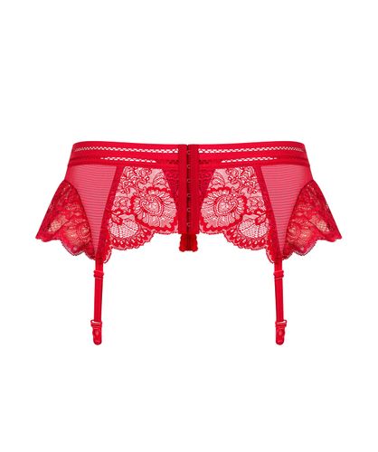 Pas Obsessive 853-GAR-3 Czerwony Czerwony S/M na Arena.pl