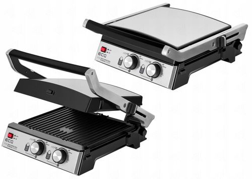 GRILL ELEKTRYCZNY ECG KG 2033 OPIEKACZ PANINI GOFRY BBQ 3w1 2000W na Arena.pl