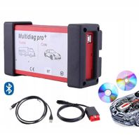 DWUPŁYTKOWY PRZYRZĄD DO DIAGNOSTYKI USTEREK SAMOCHOD OBD2 MULTIDIAG BT