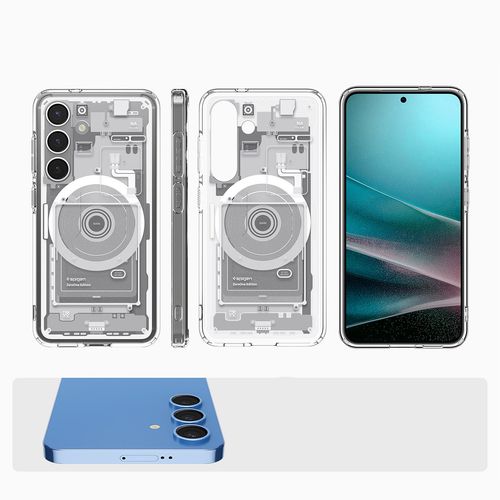 Etui na Samsung Galaxy S25 Zero One Ultra Hybrid Mag - białe na Arena.pl