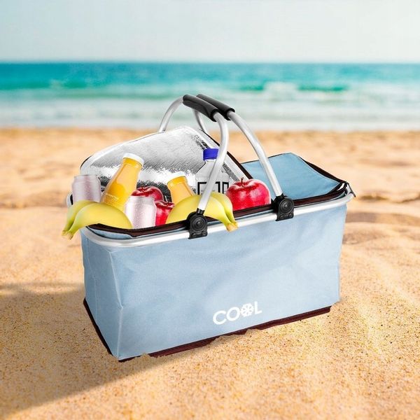 Koszyk TERMICZNY termoizolacyjny torba piknik 35L zdjęcie 3