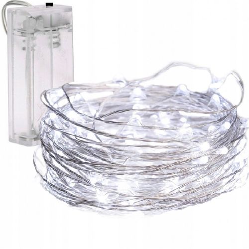 światełka lampki na żyłce wewnętrzne 20 led zimne białe lamp25b na Arena.pl