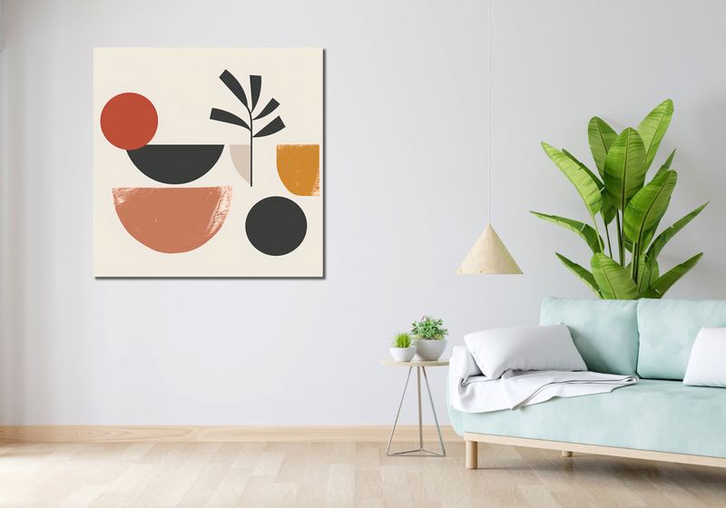 Obraz 100x100cm Ogród Woli zdjęcie 2