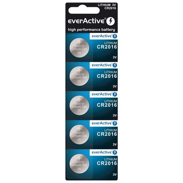 KX5879 Bateria everActive litowa CR2016 blister 5 zdjęcie 1