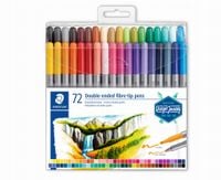 Flamastry dwustronne Staedtler 72k Design nr 3200