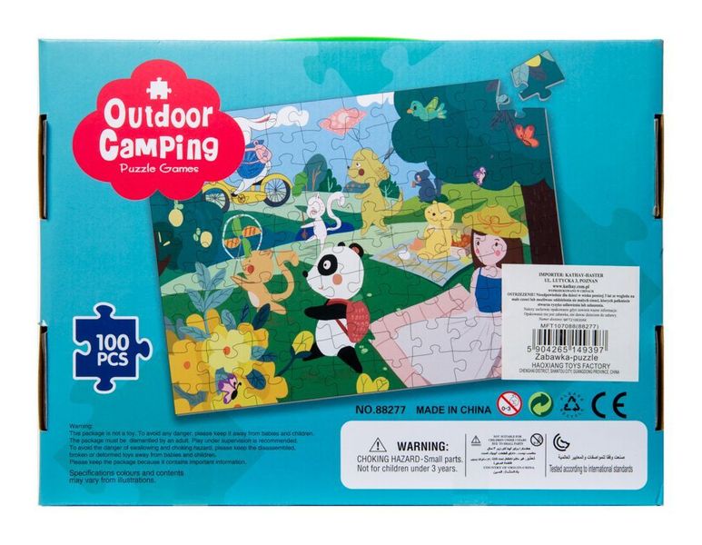 Puzzle układanka dla dzieci 100 elementów zdjęcie 2