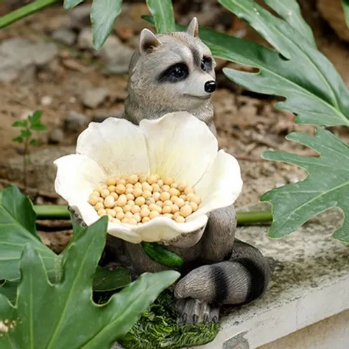 Poidełko dla ptaków szop figurka ogrodowa na Arena.pl